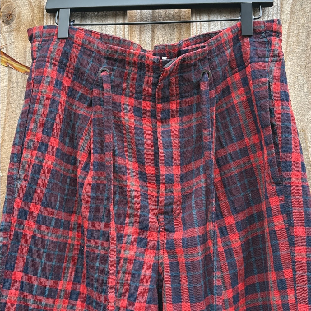 Free People Here and There Plaid Pants - Picture 5 of 10